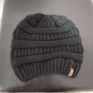 Black Knit Beanie